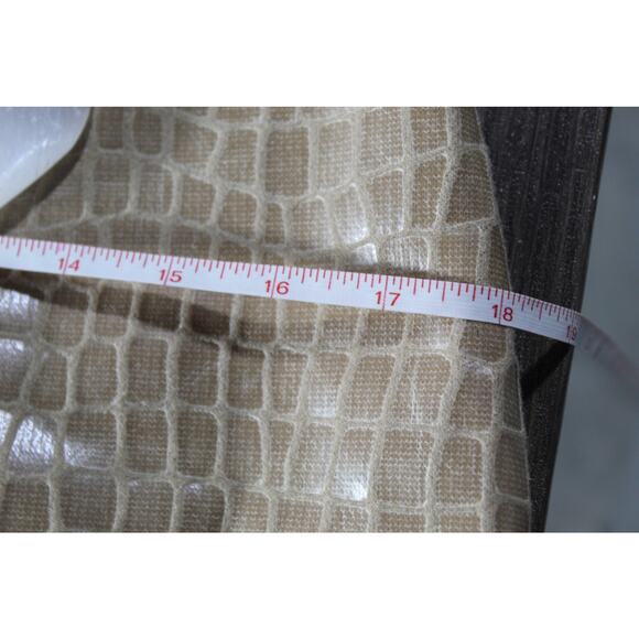 The Andamane Erin Skirt Faux Croc Gator Embossed High Waist Mini Skirt Small - Picture 11 of 16